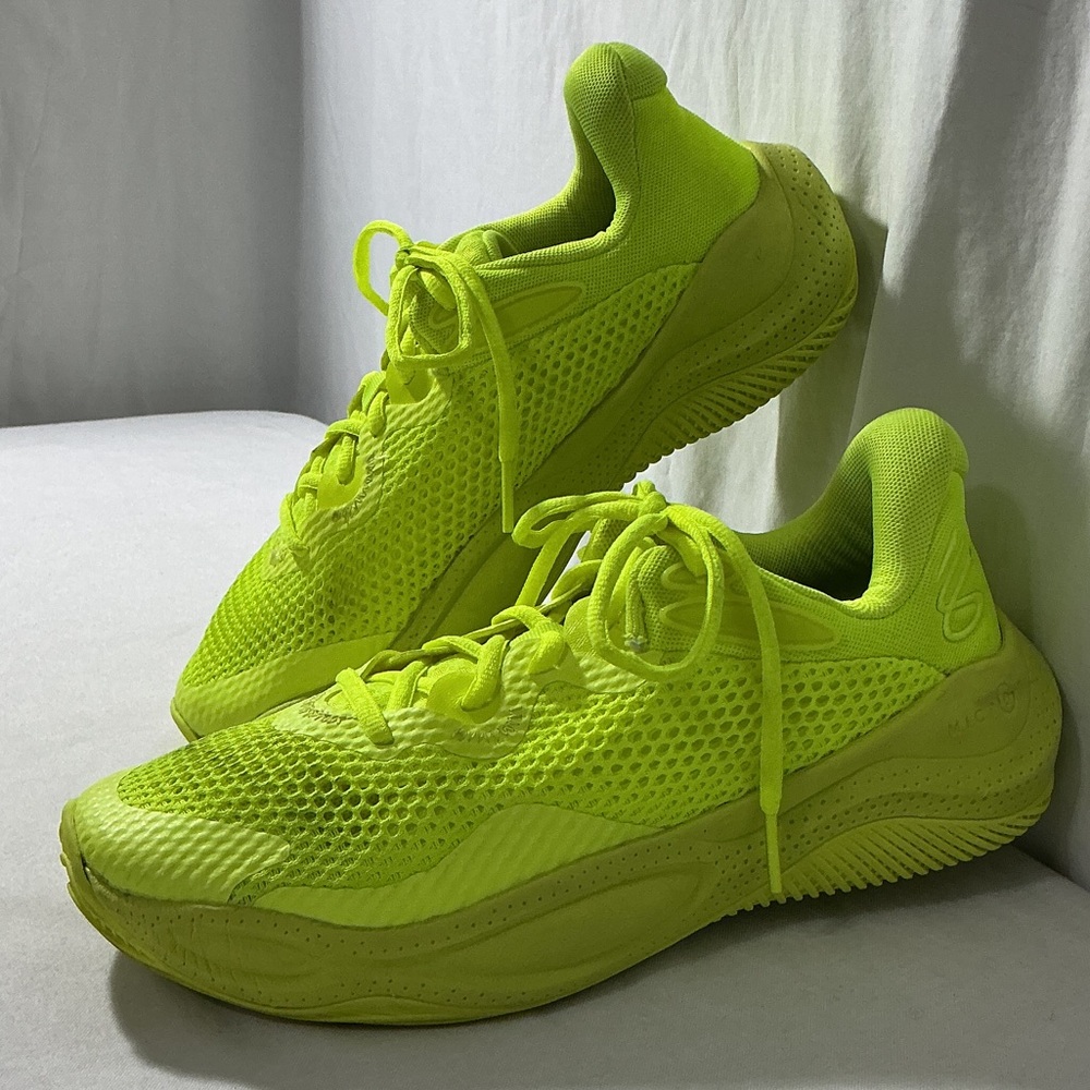 Under Armour Neon Yellow Sneakers